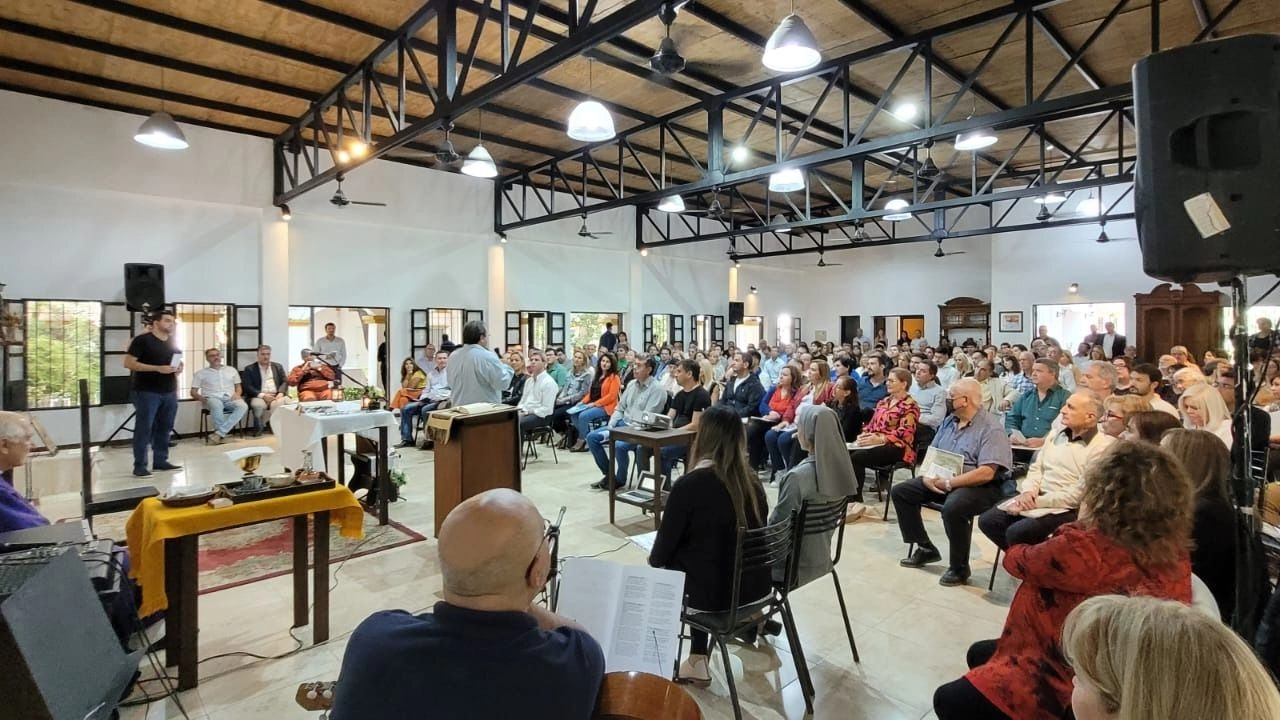 Las figuras políticas, sindicales y sociales de San Juan, juntas en un retiro espiritual