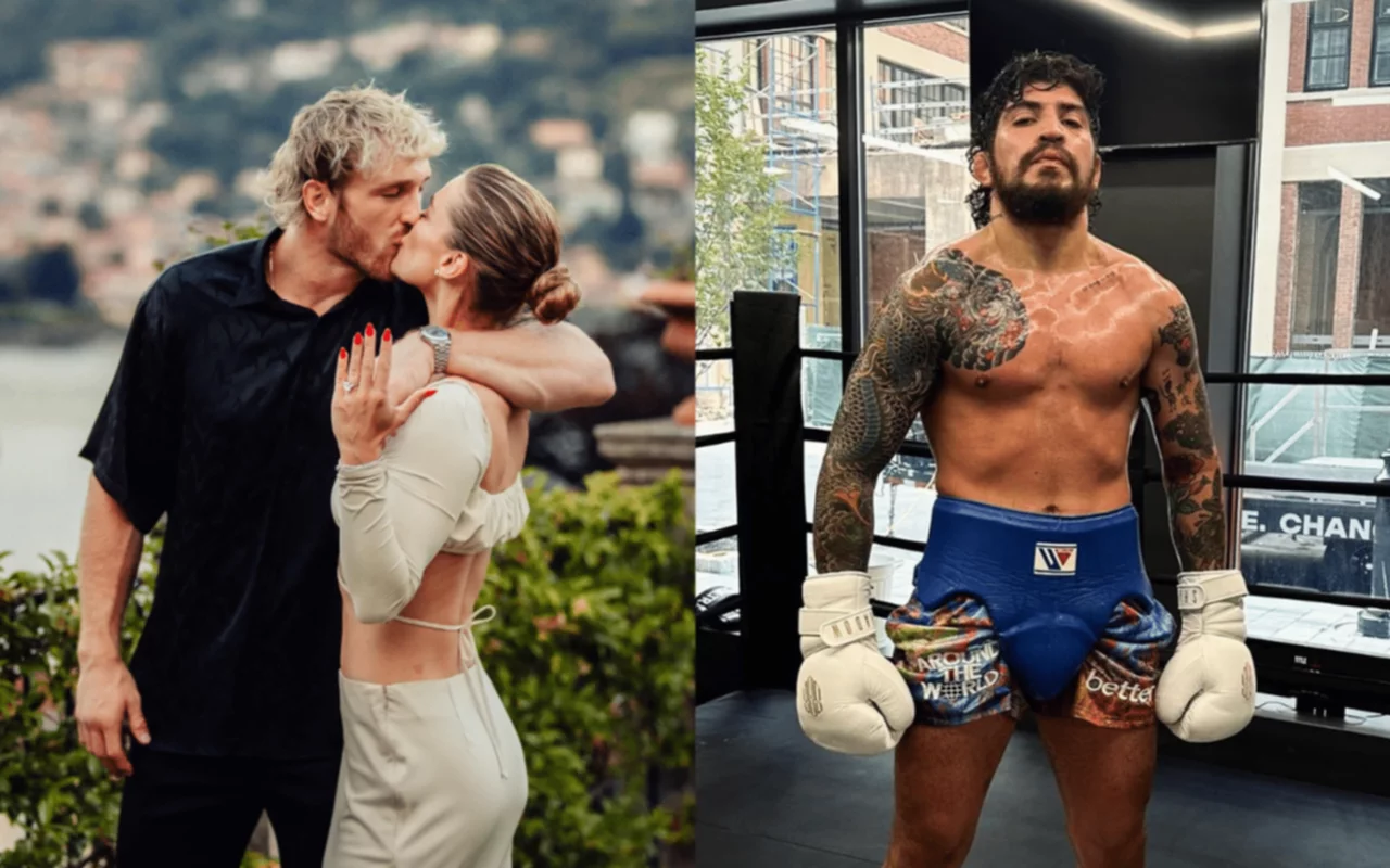 A lo McGregor: Dillon Danis reveló fotos de la prometida de Logan Paul y  este promete noquearlo