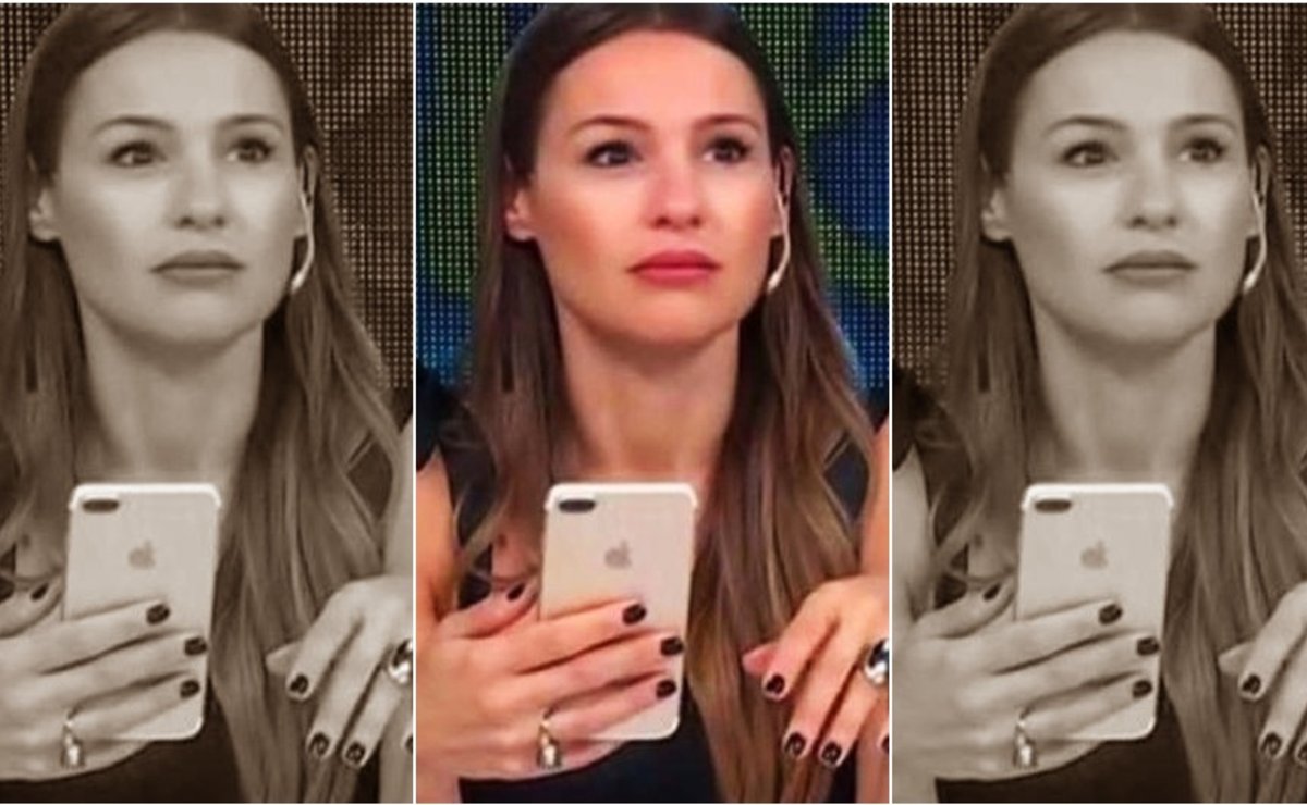 Pampita hizo un comentario subido de tono sobre la foto de Luciano Castro