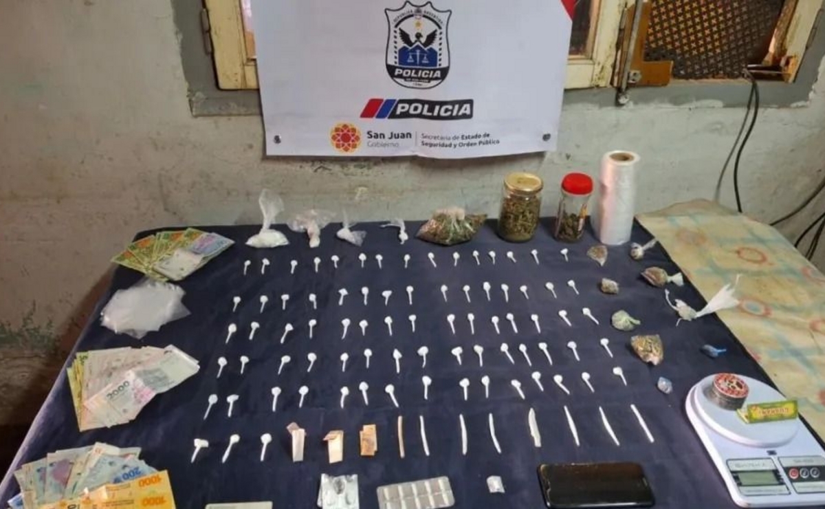 El 90% de la droga que llega a San Juan es cocaína y entra por Mendoza